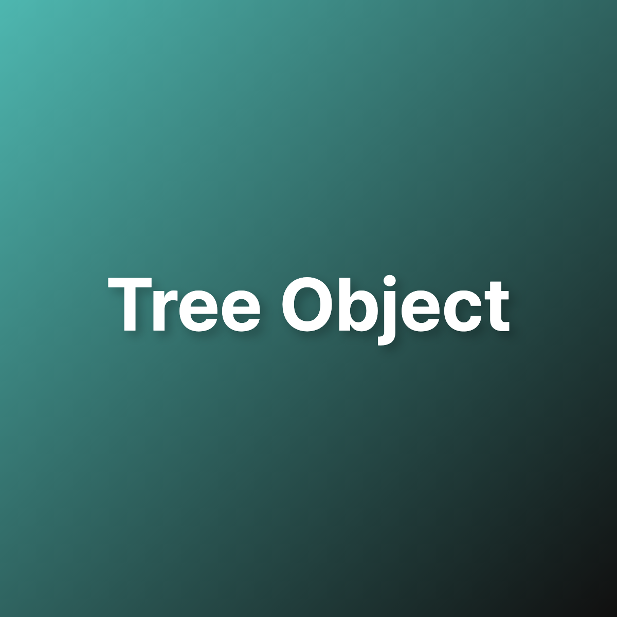 Tree 객체 구현
