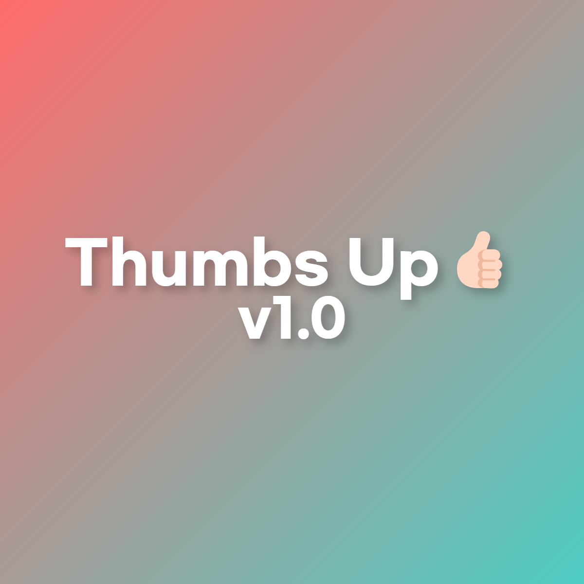 [Thumbs Up] v1.0 - 썸네일 제작 도구